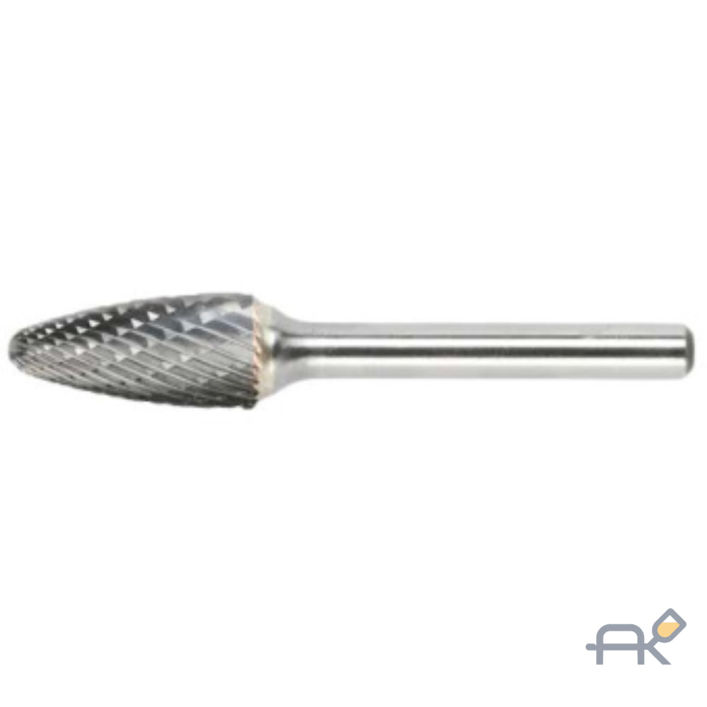 Борфреза параболическая 8x18x63x6 мм.. Тип F. WUMAX 1616004021